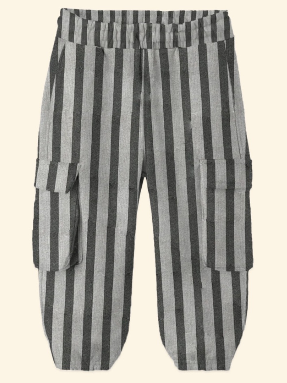 Whistle & Flute Cargo Stripped Pants Joggers